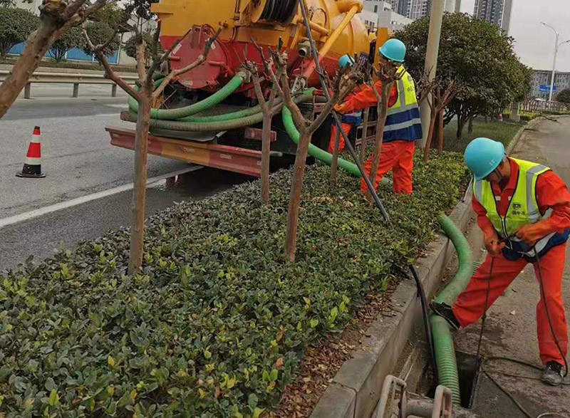 熊口镇市政管道清淤